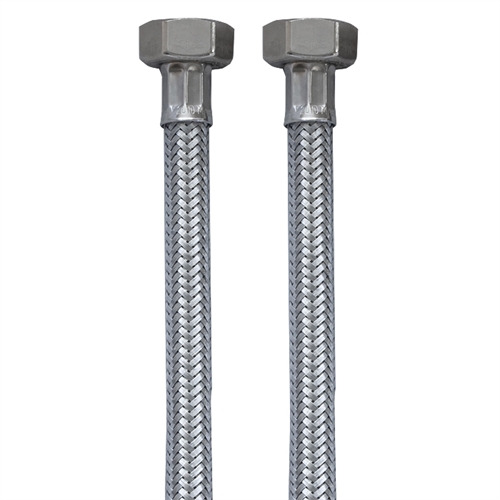 Flexible tap connector - 10mm thread (1/2'' F)